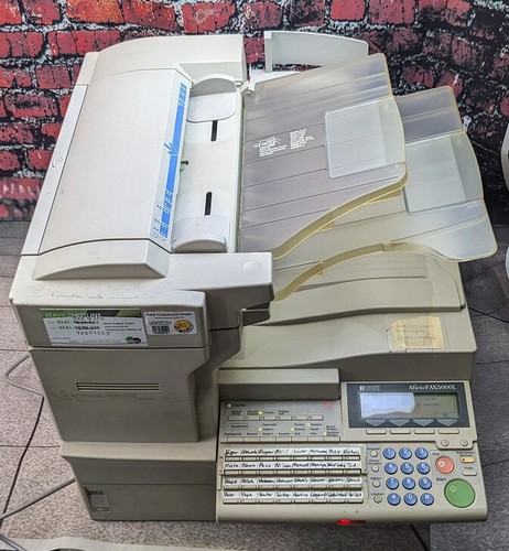 Ricoh aficio fax5000l - aficio,